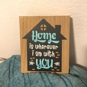 ***Brand new home sign